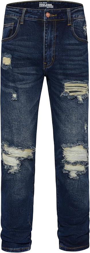 B#dark Blue Ripped