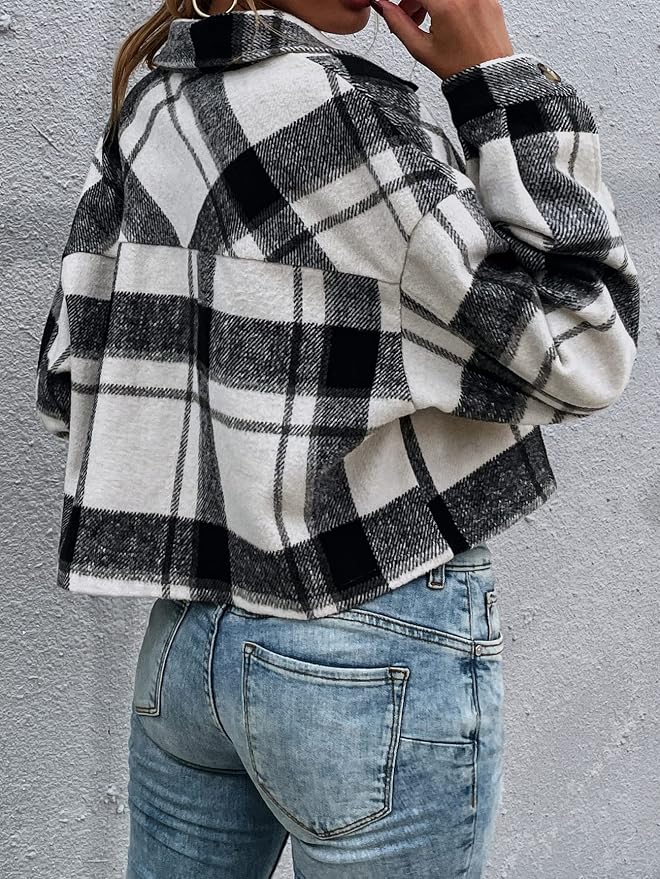 Plaid Black