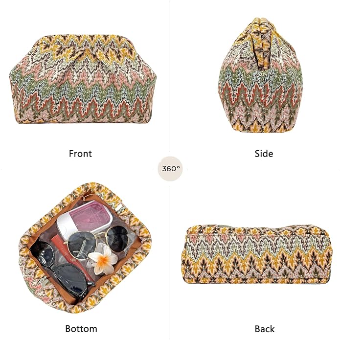 Vintage Moroccan Cloud Clutch