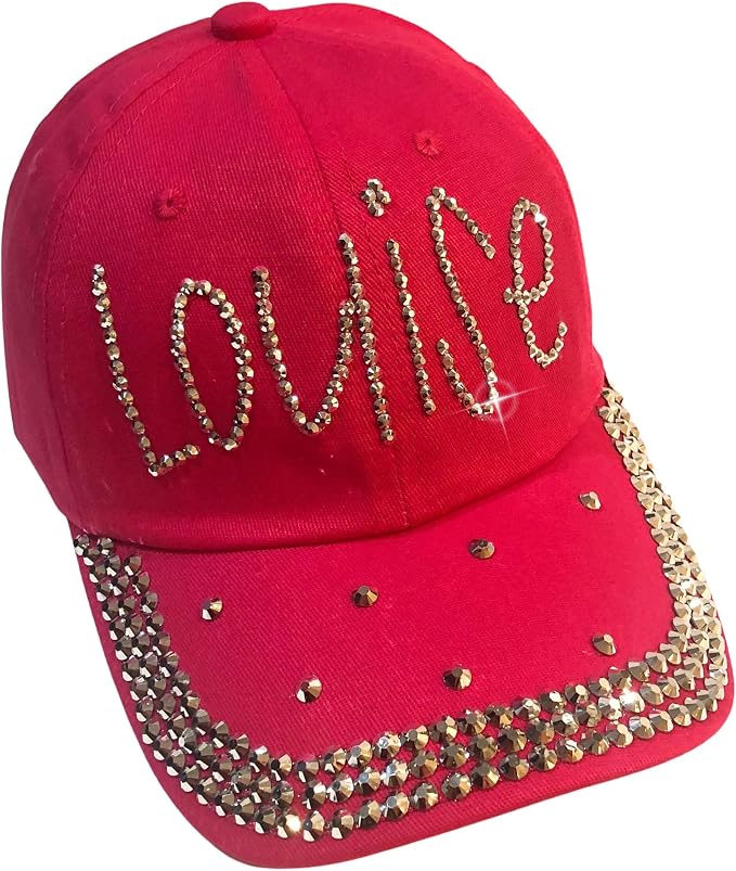 Bling Louise Hat (Hot Pink)