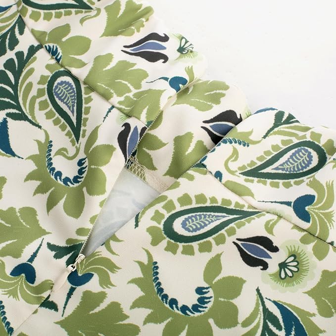Green Printed Pattern