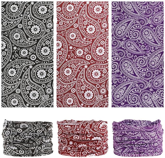 12pcs.paisley