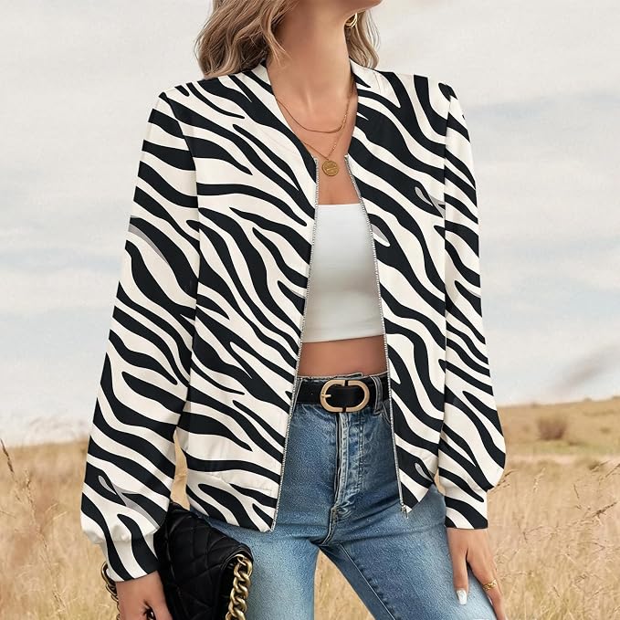 Zebra Black White