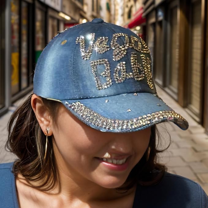 Vegas Baby (Light Blue Denim)
