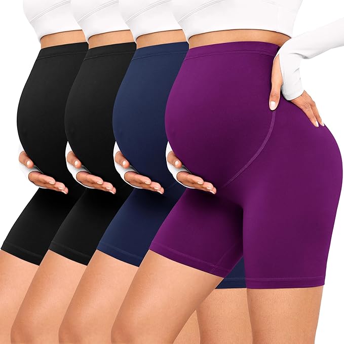 5 Inch - Black/Black/Navy Blue/Plum Purple