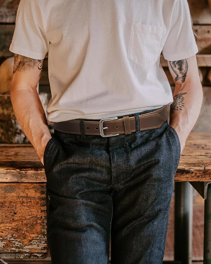 Full Grain Brown / Distressed Gun