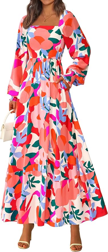 Floral Beige Multicolored
