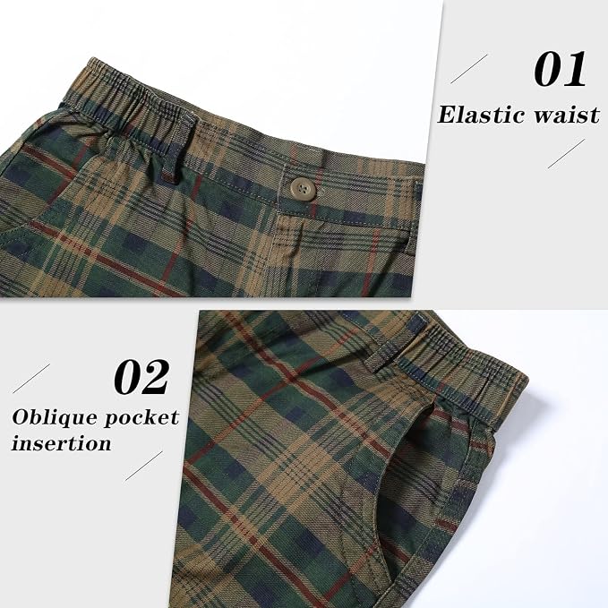 Plaid Green