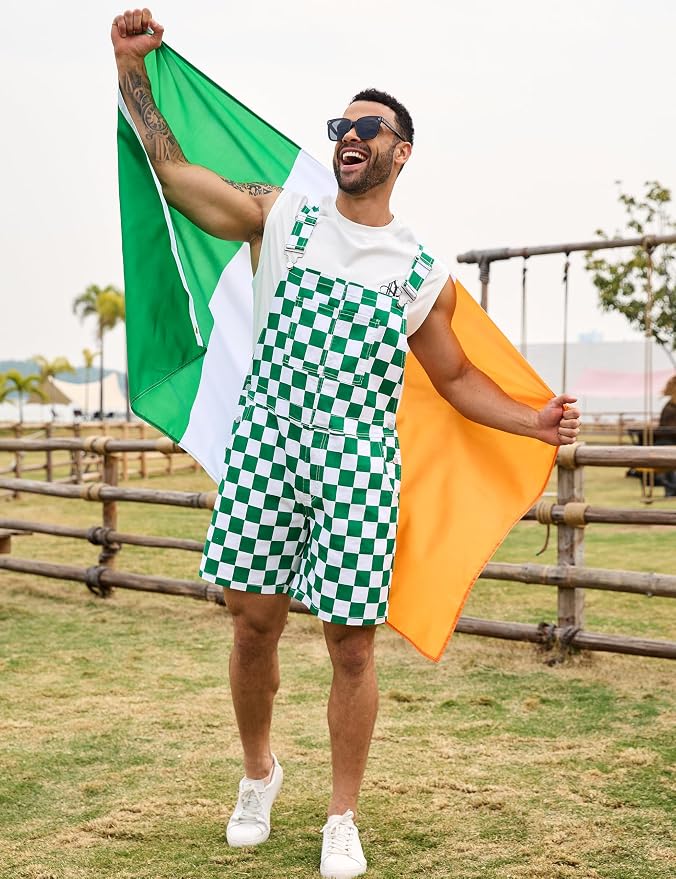 Green Checkered