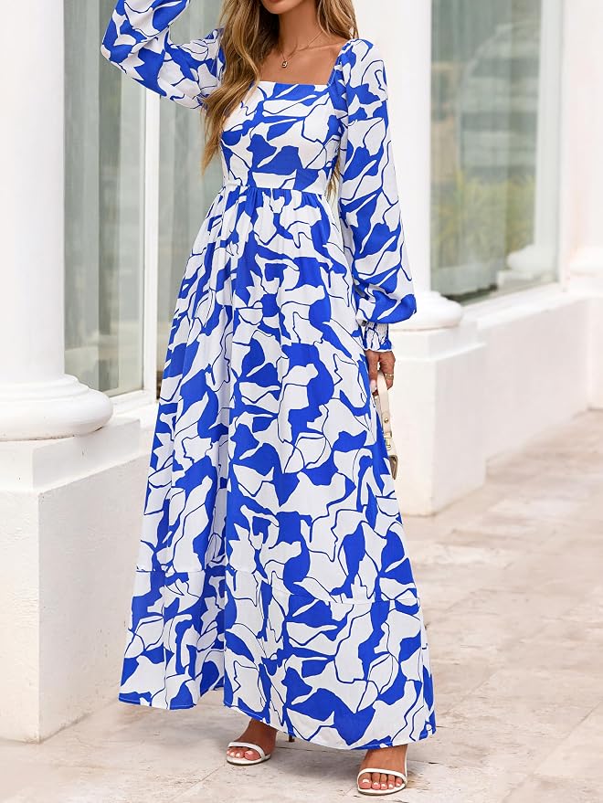 White Blue Flower