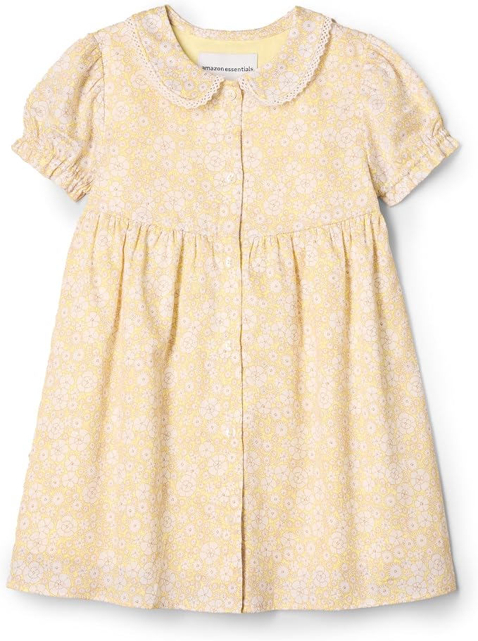 Light Yellow Ivory Delicate Floral