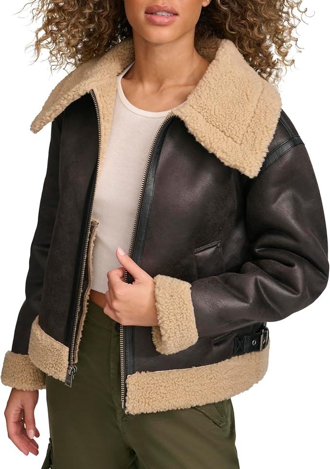 Molasses Faux Shearling
