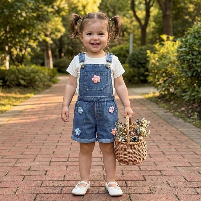 Denim-pink Floral