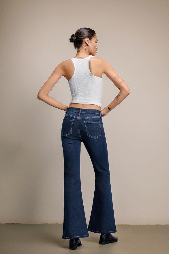 Mid Rise Dark Blue