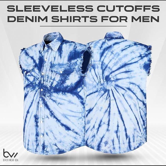 Tie/Dye Blue Denim