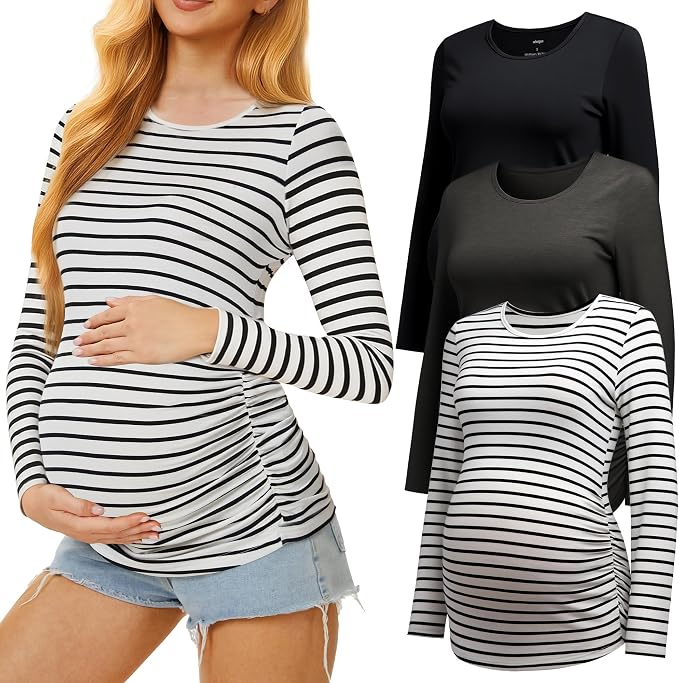 Black/Dark Grey/White Stripe