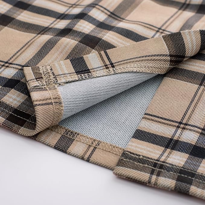 Plaid Khaki