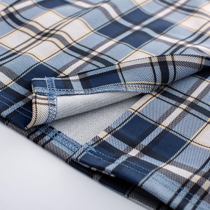 Plaid Blue