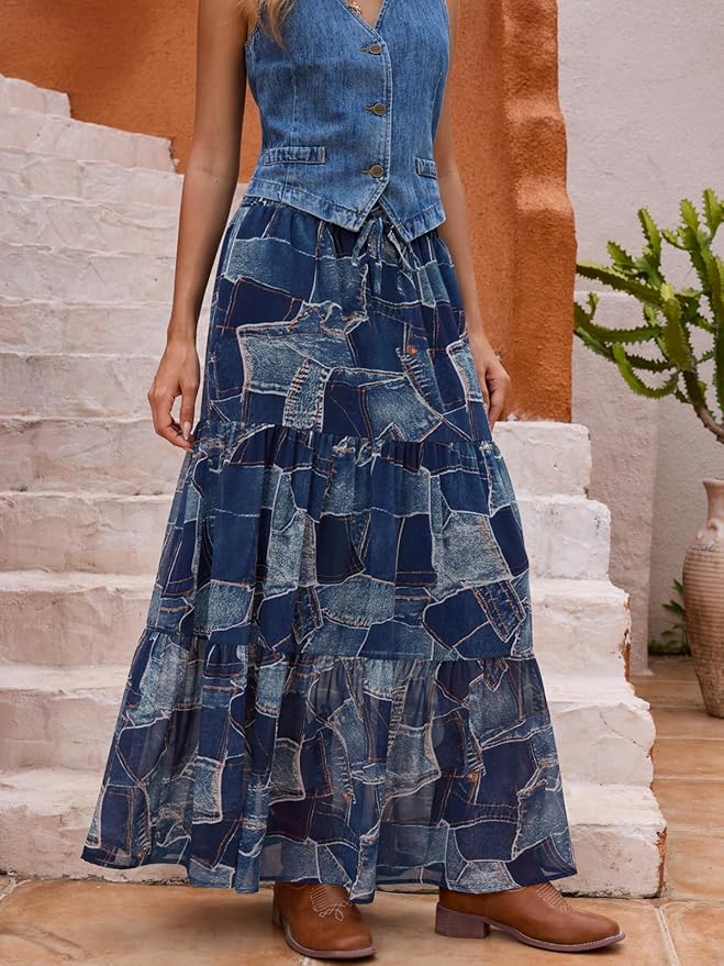Denim Print