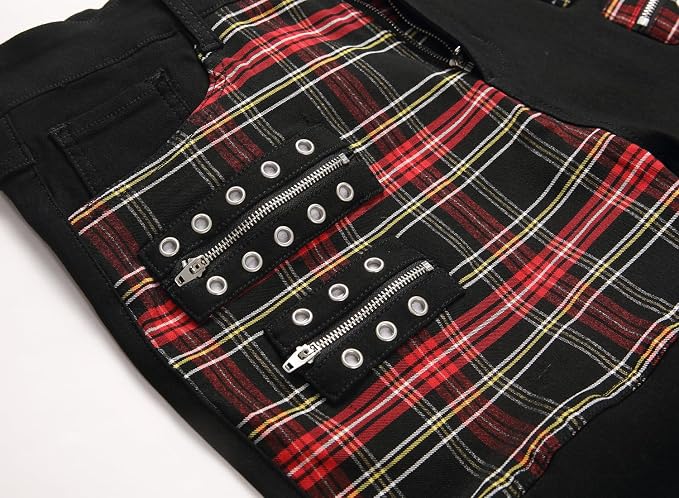 Black Red Yellow Plaid