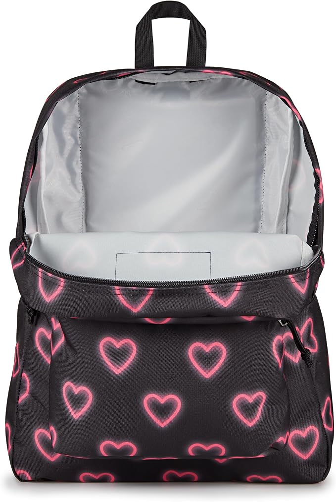 Happy Hearts Black