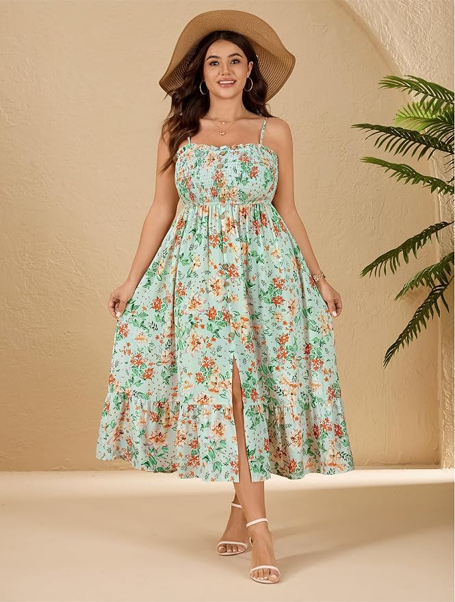 Green Floral