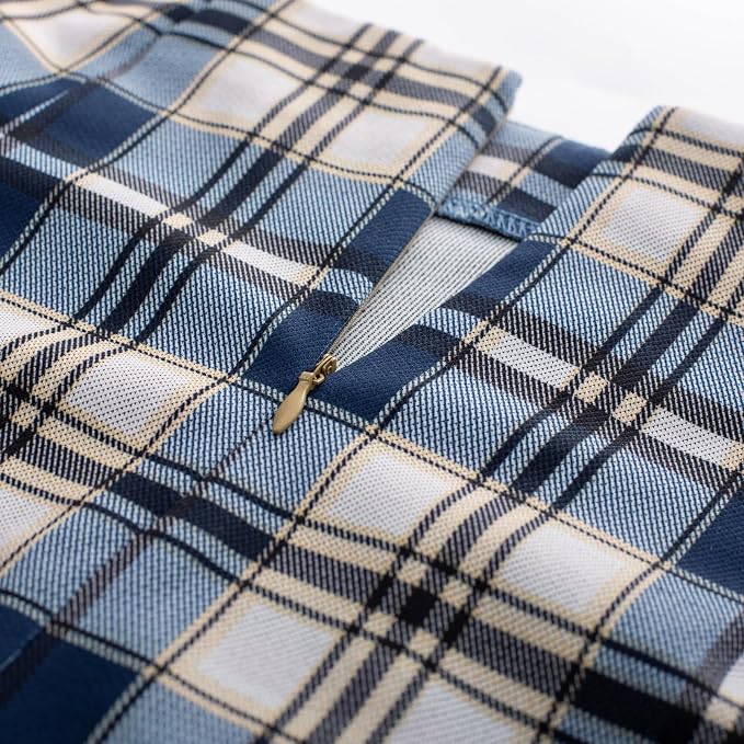 Plaid Blue