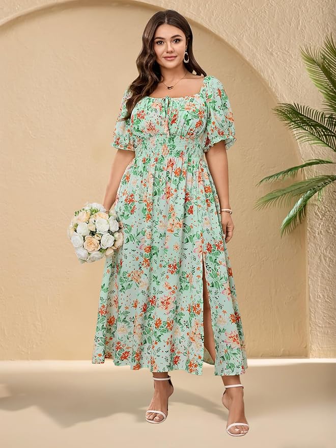 Green Floral
