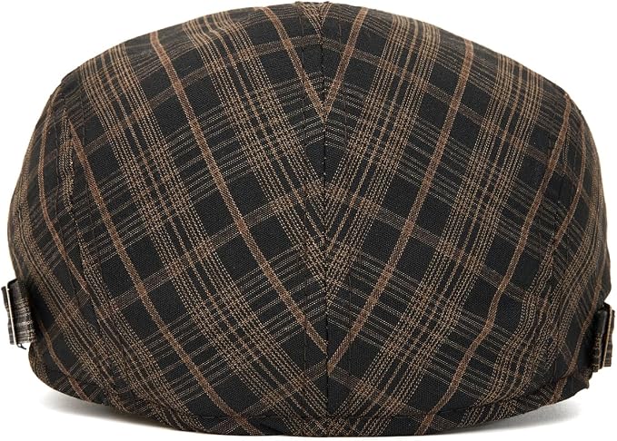 Plaid Black Brown