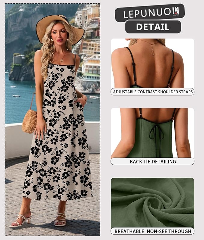 Floral Khaki