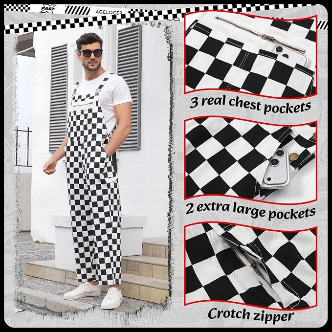Black Overall-long