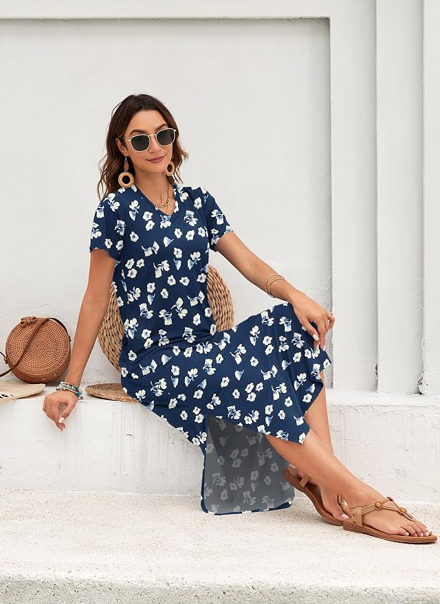 Floral Navy