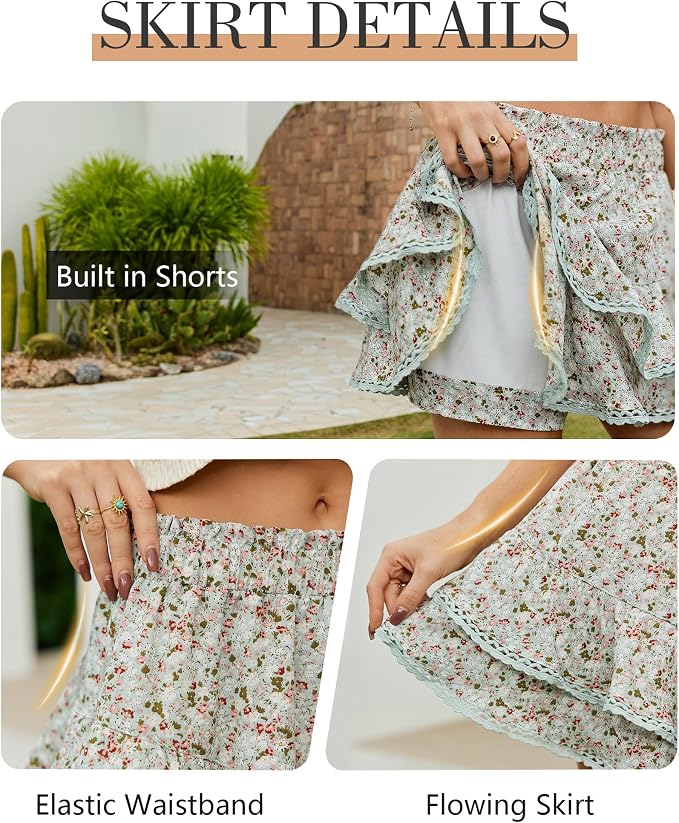 Mint Green Floral