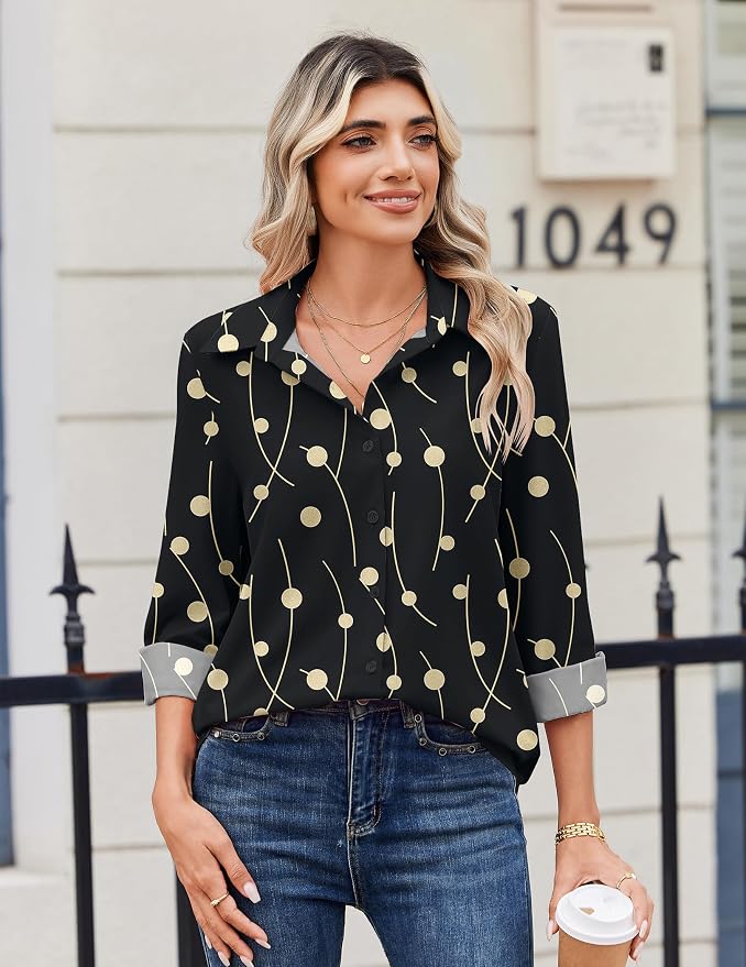 Geometric Black 601