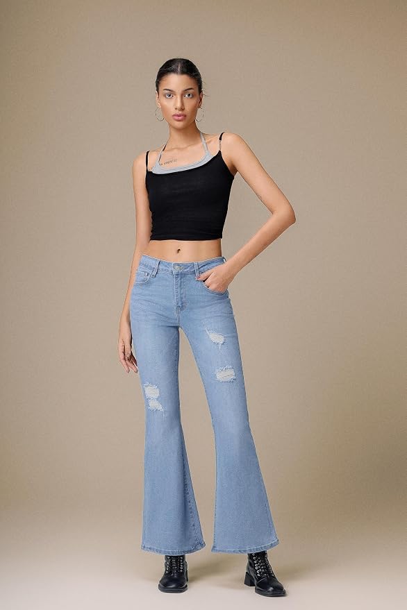 Mid Rise Light Blue