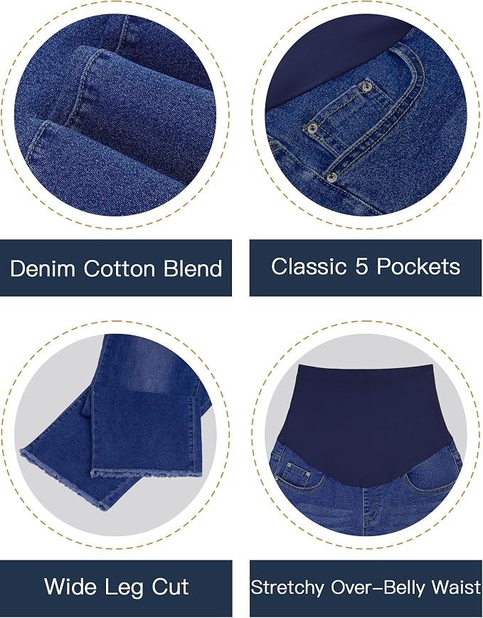 06 Frayed Dark Blue