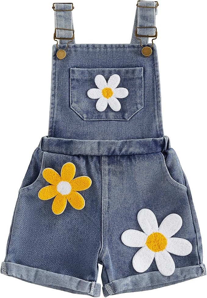 Denim-yellow Floral