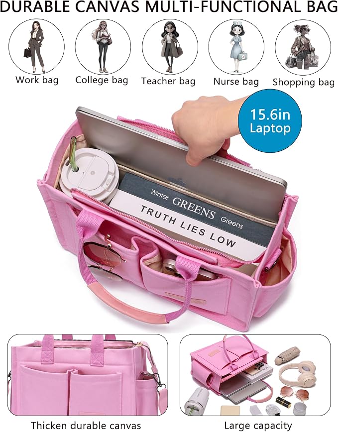 New Upgrade Plus Pink With Compartments and Inner Cup Holders