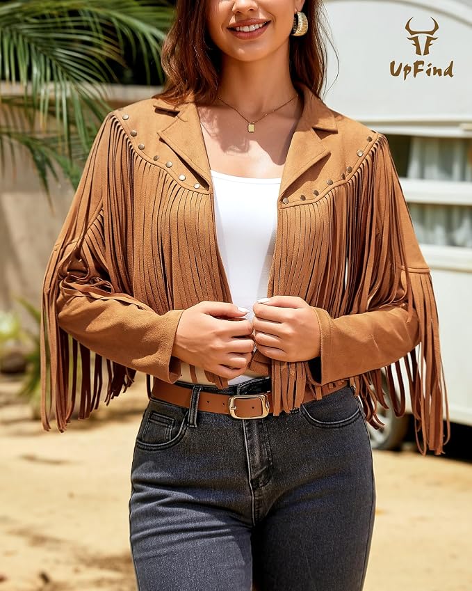 Brown (Fringed Sleeves)