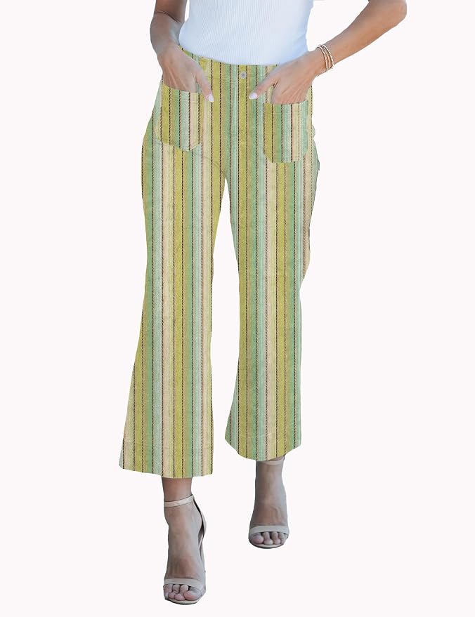 Light Green Striped