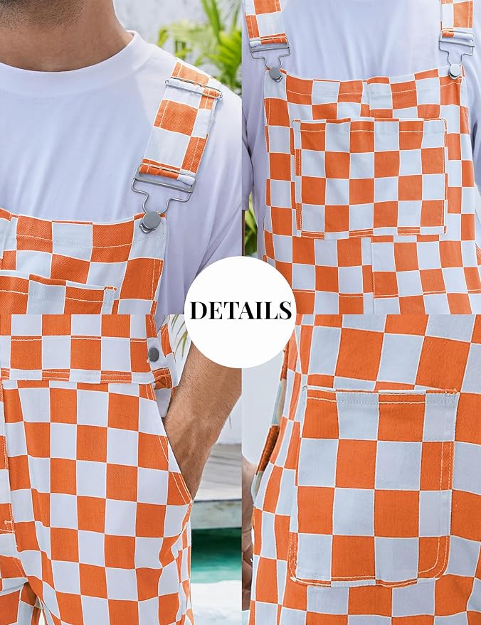 Orange Checkered