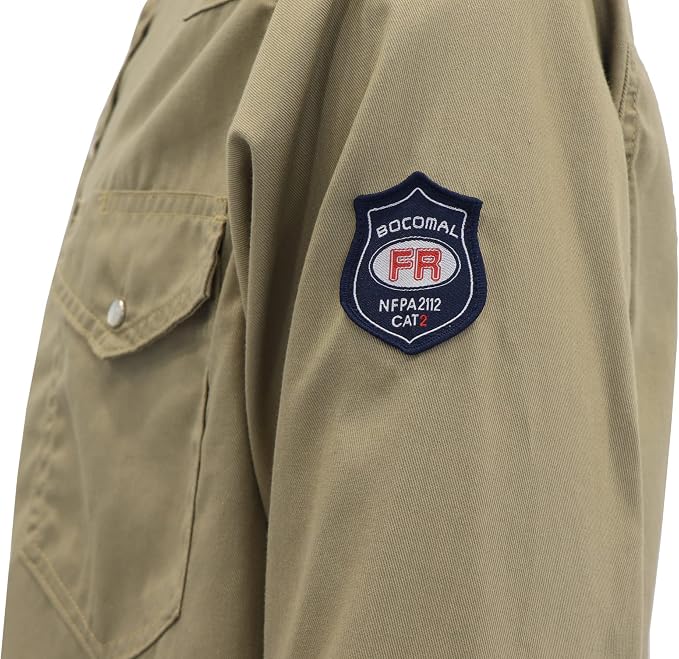 Pearl Snap Khaki