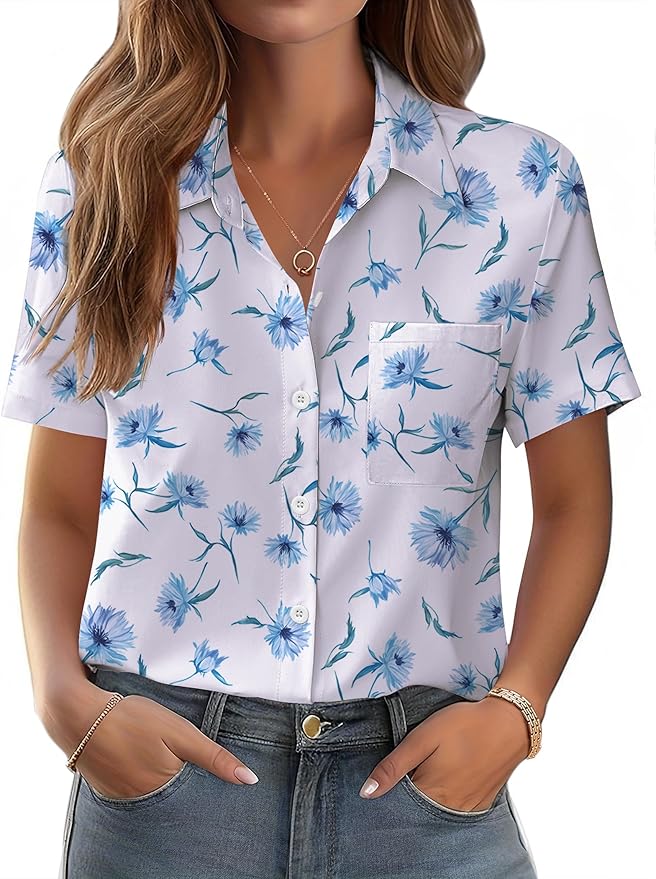 Floral Blue 361