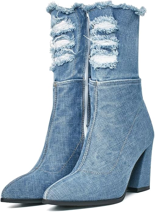 Short Light Blue