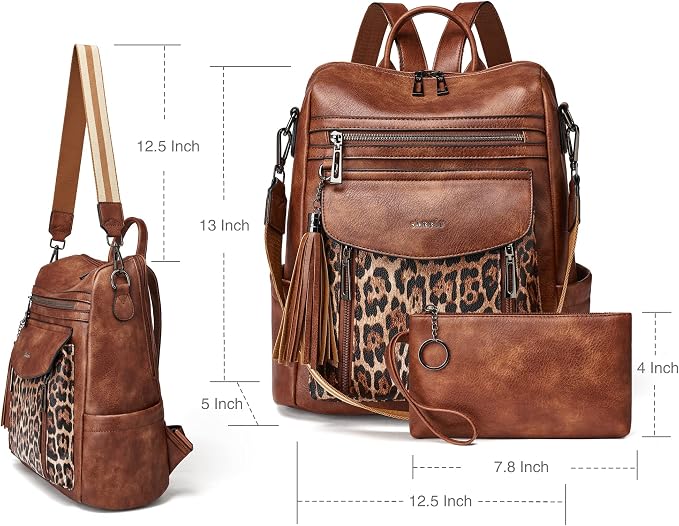 1-9 Brown With Leopard