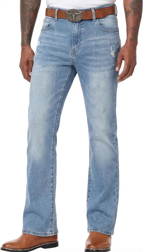 Light Indigo Ripped