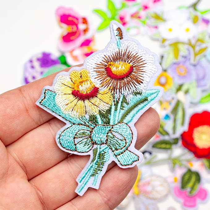 18 Colorful flower patches