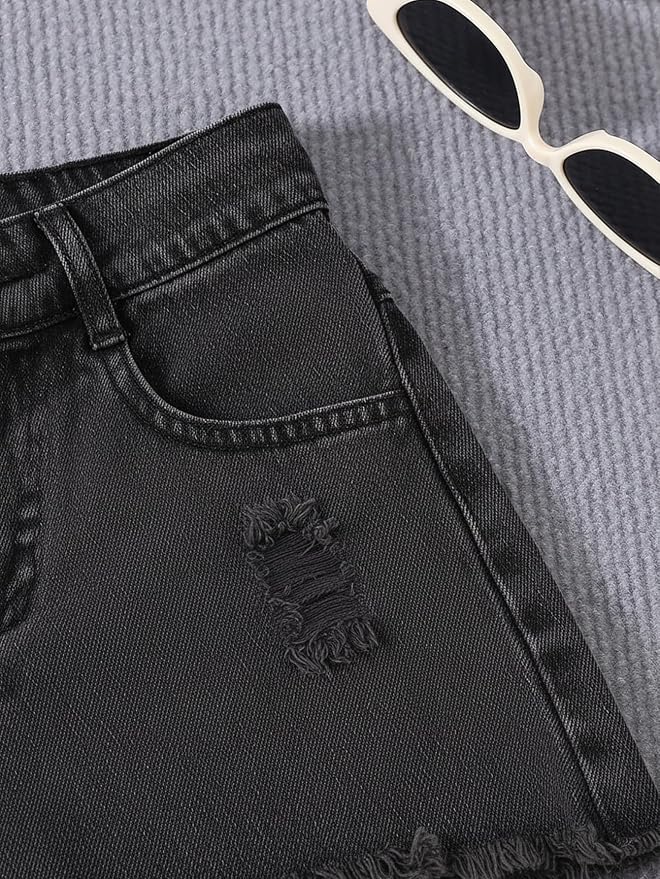Black Solid Washed