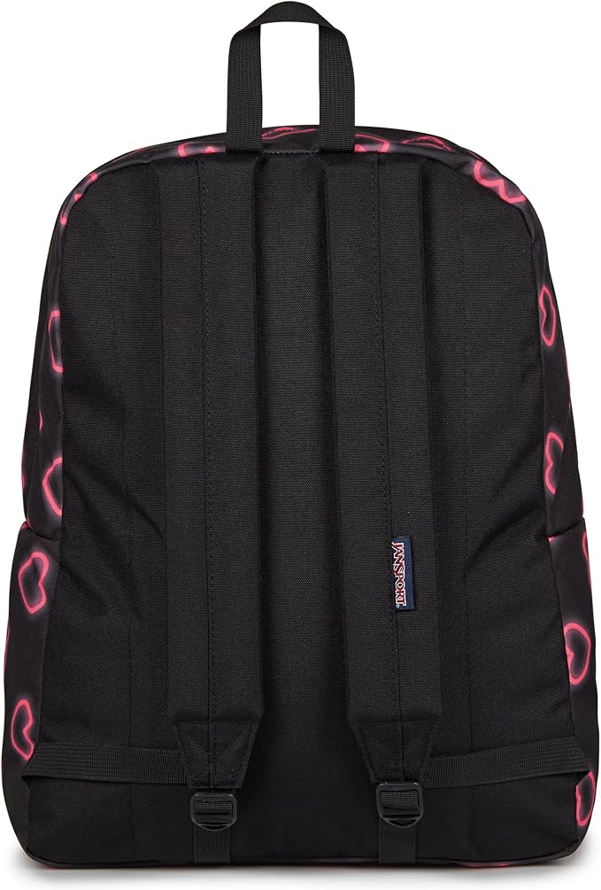 Happy Hearts Black