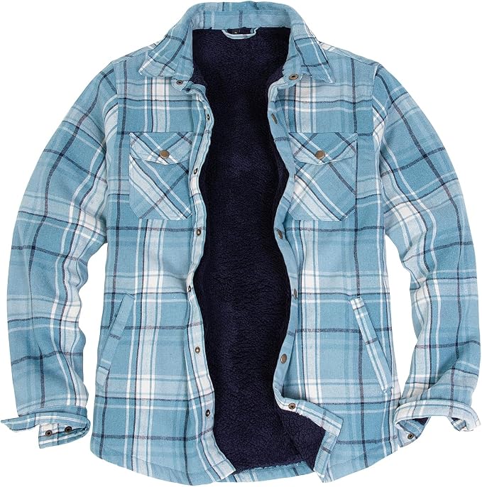 Sherpa Lined Sky Blue
